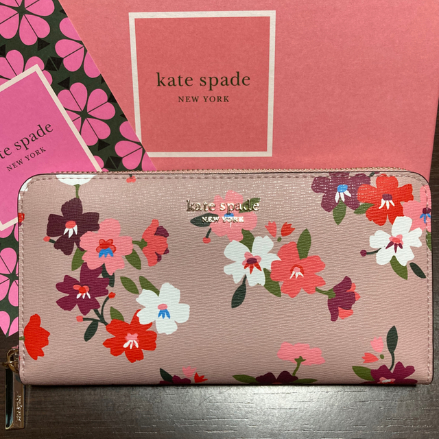 kate spade new york - ケイトスペード♪花柄が可愛い長財布の通販 by