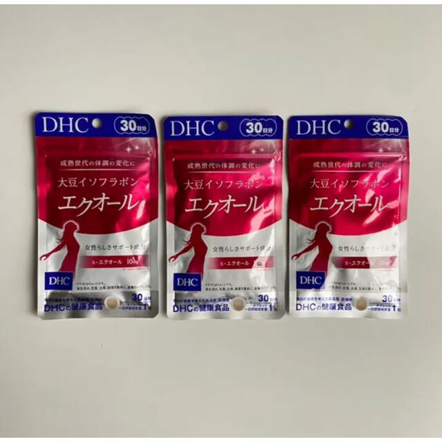 DHC 大豆イソフラボン エクオール  30日分　3セット