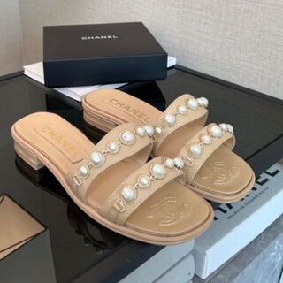 CHANEL - nui様ご専用 CHANEL 百貨店購入 メリージェーン 靴 サンダル 