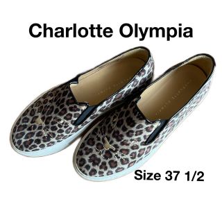 シャルロットオリンピア(Charlotte Olympia)のCharlotte Olympia スリッポン レオパード(スリッポン/モカシン)