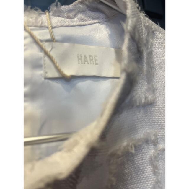 HARE(ハレ)のHARE フリンジジャガードブラウス レディースのトップス(シャツ/ブラウス(半袖/袖なし))の商品写真