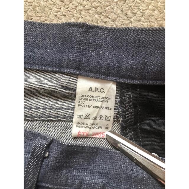 A.P.C デニムパンツ メンズのパンツ(デニム/ジーンズ)の商品写真