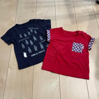 コムサイズム(COMME CA ISM)のコムサ　半袖　Tシャツ　80(Ｔシャツ)