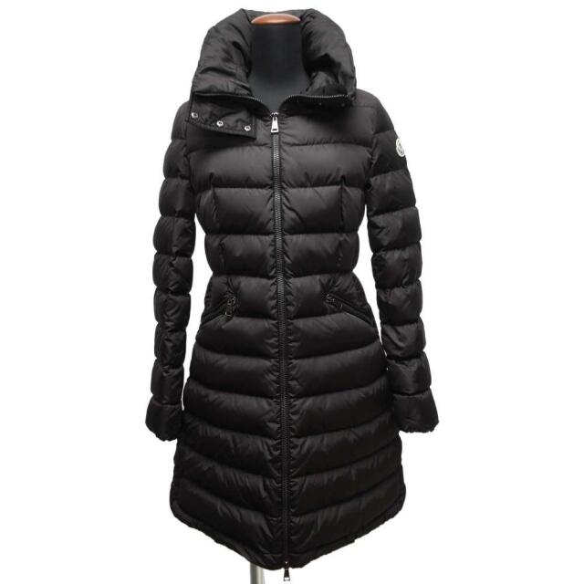 MONCLER(モンクレール)のモンクレール ダウンコート フラメッテ ダウンジャケット G20931C50900 54155 レディースサイズ0 MONCLER 黒 レディースのジャケット/アウター(その他)の商品写真