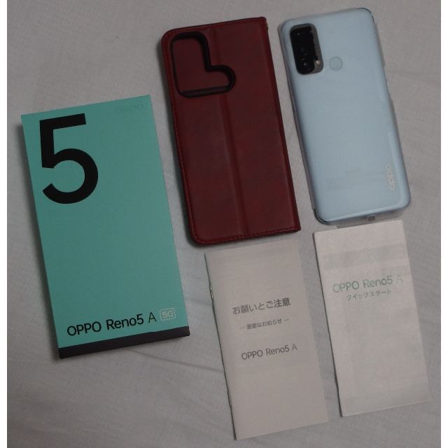 OPPO Reno5 A 5G 6/128GB SIM Free スマホ/家電/カメラのスマートフォン/携帯電話(スマートフォン本体)の商品写真