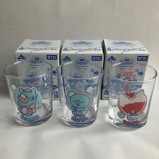 ビーティーイシビル(BT21)のBT21 一番くじ　グラスコレクション　マン　コヤ　タタ(グラス/カップ)