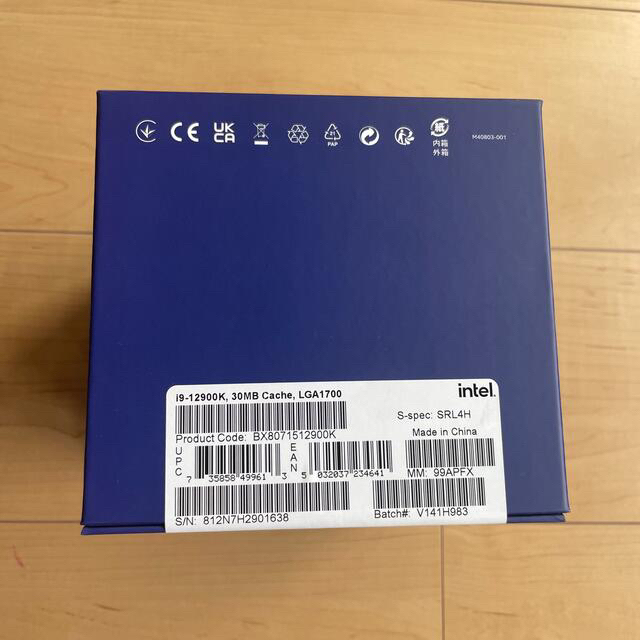 Intel Core i9 12900K 新品未開封の通販 by knt03's shop｜ラクマ