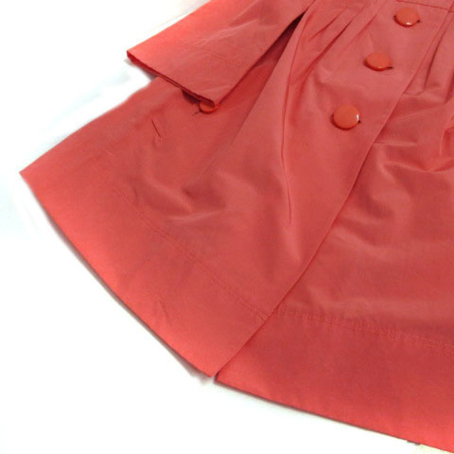 PRIVATE LABEL(プライベートレーベル)のPrivate label コート 七分袖 ギャザー Aライン ピンク S レディースのジャケット/アウター(その他)の商品写真