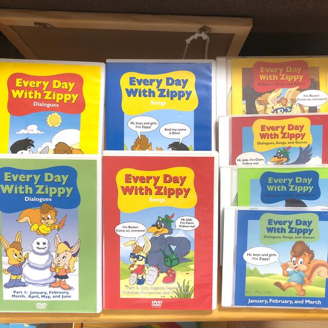 Disney(ディズニー)のEvery Day With Zippy DVD CD EDWZ エンタメ/ホビーのDVD/ブルーレイ(キッズ/ファミリー)の商品写真