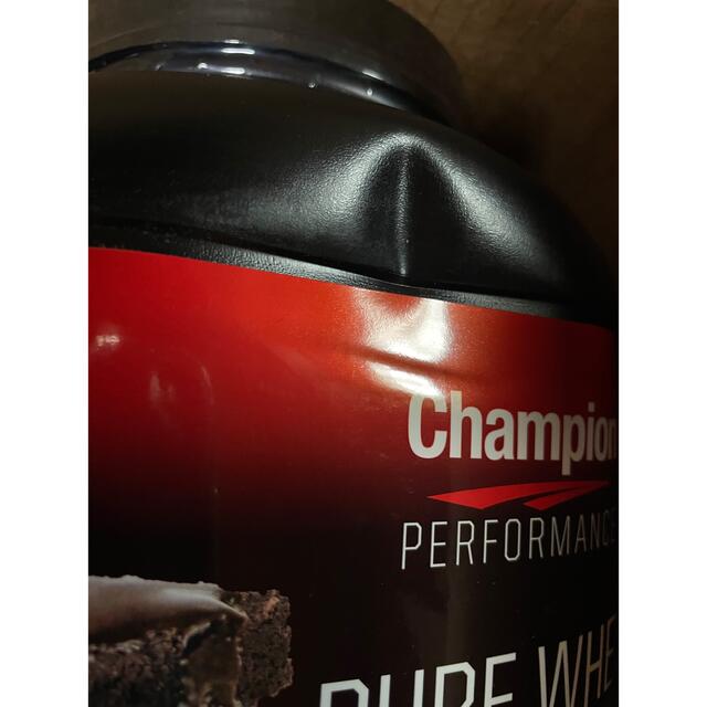 Champion(チャンピオン)のホエイ プロテイン チャンピオン チョコレートブラウニー味　2.18kg 食品/飲料/酒の健康食品(プロテイン)の商品写真
