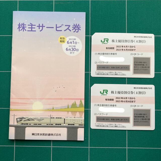 JR東日本　株主優待　2枚