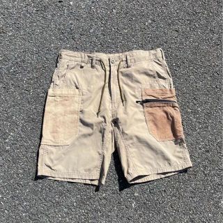 アートヴィンテージ(ART VINTAGE)のvintage パッチワークカーゴハーフパンツ(ショートパンツ)