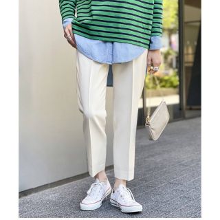 スピックアンドスパン(Spick & Span)の【専用】Spick&Span  PL/R ツイルテーパードパンツ(クロップドパンツ)