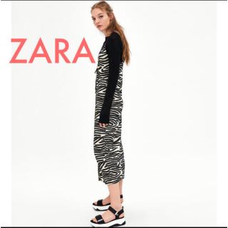 ザラ(ZARA)のZARA キャミソールワンピース(ロングワンピース/マキシワンピース)