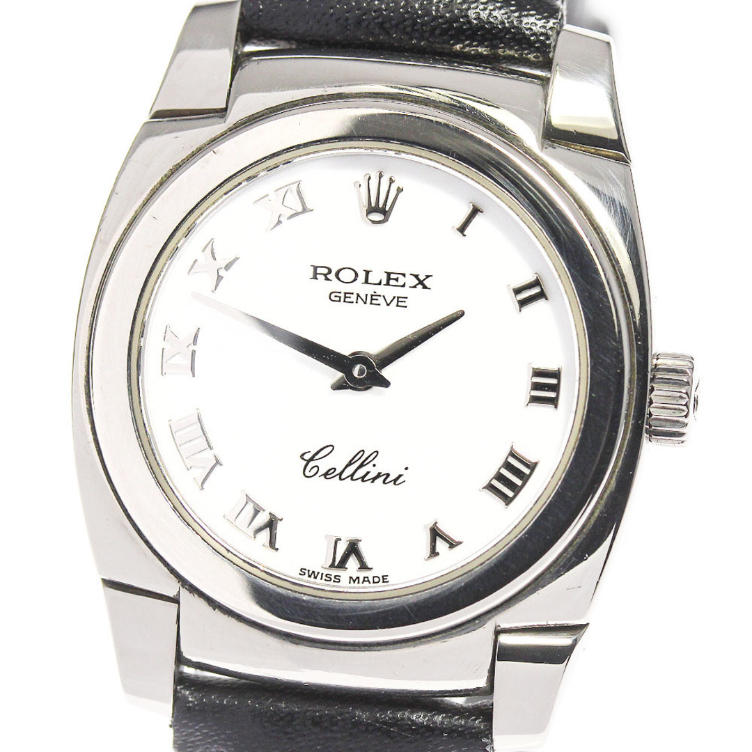 ROLEX(ロレックス)の★保証書付き【ROLEX】ロレックス チェリーニ K18WG 5310/9 手巻き レディース_695786【ev20】 レディースのファッション小物(腕時計)の商品写真