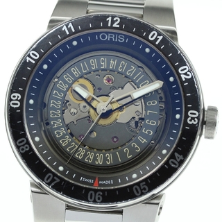 オリス(ORIS)の【ORIS】オリス ウイリアムズF1チーム スケルトンエンジン デイト 733-7613 自動巻き メンズ_699695(腕時計(アナログ))