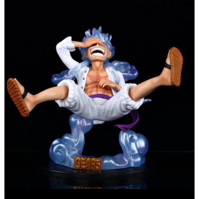 ワンピース モンキー.D.ルフィ フィギュア  ギア 5 太陽の神ニカ ハンドメイドのおもちゃ(フィギュア)の商品写真