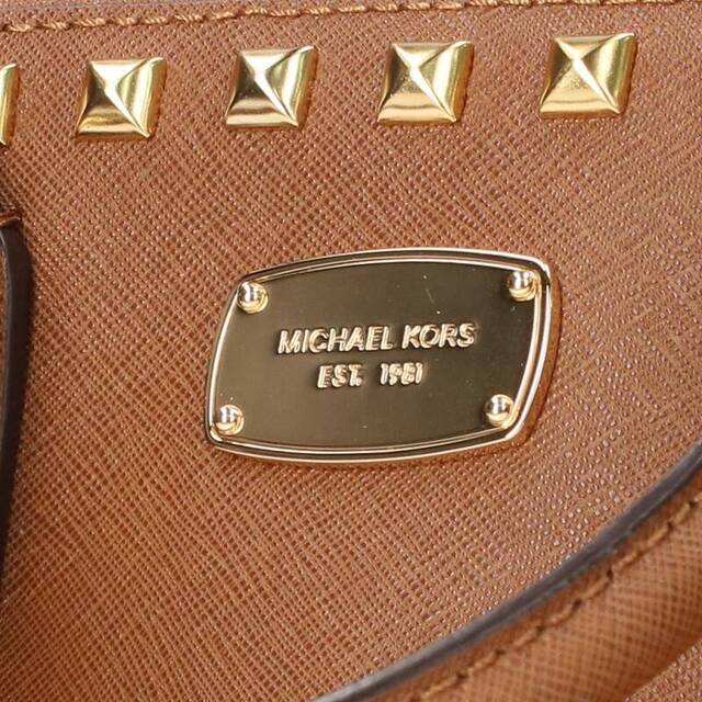 Michael Kors(マイケルコース)のマイケルコース 35S6GFSS1L スタッズ装飾2WAYハンドバッグ レディース レディースのバッグ(ハンドバッグ)の商品写真