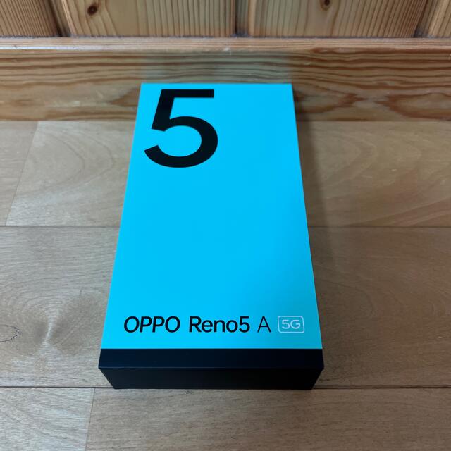 OPPO Reno5 A eSIM A103OP アイスブルー　開封通電のみ