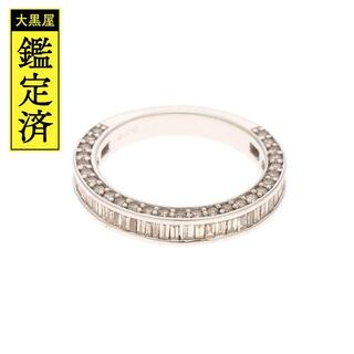 ノンブランド　ジュエリー　 K18　リング　ホワイトゴールド　ダイヤ　【437】(リング(指輪))
