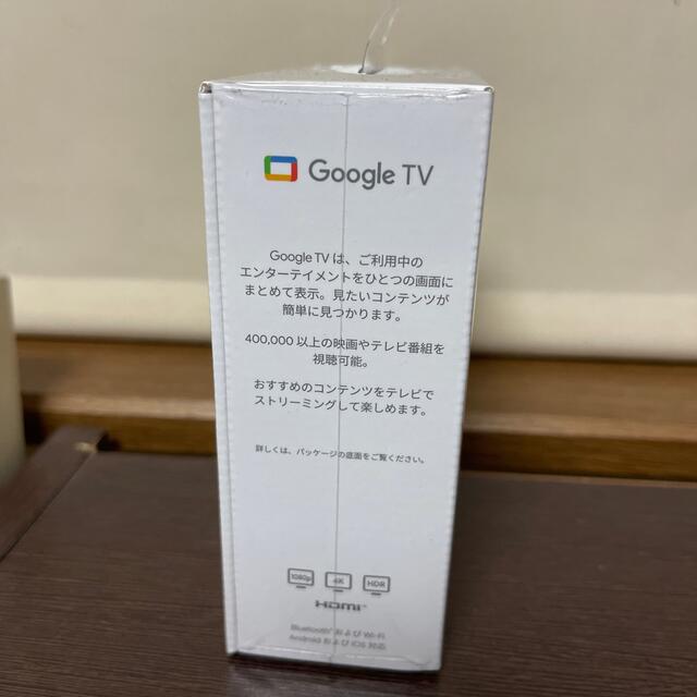 Google(グーグル)のChromecast クロムキャスト　4K スマホ/家電/カメラのテレビ/映像機器(映像用ケーブル)の商品写真