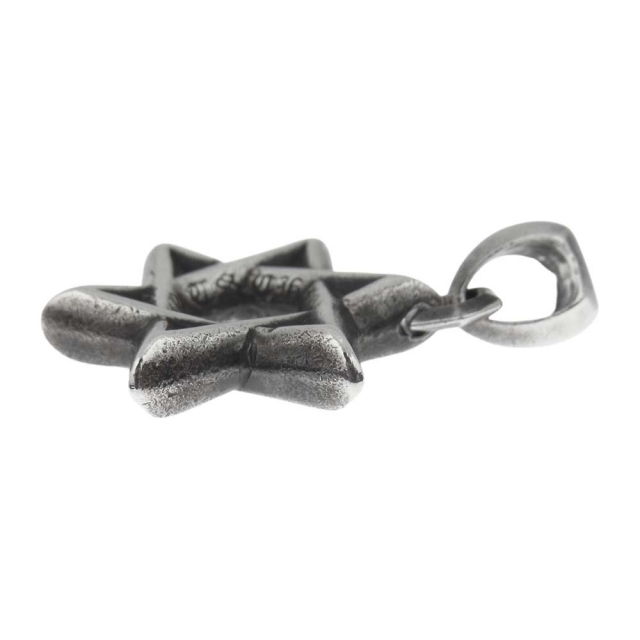 Chrome Hearts(クロムハーツ)のCHROME HEARTS クロムハーツ（原本無） STAR OF DAVID PENDANT スターオブダビデ ペンダントトップ シルバー系【中古】 レディースのアクセサリー(ネックレス)の商品写真