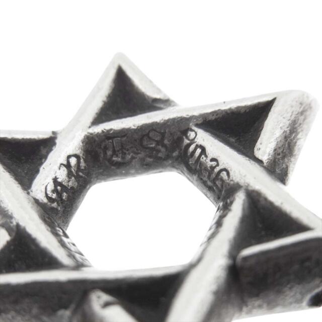 Chrome Hearts(クロムハーツ)のCHROME HEARTS クロムハーツ（原本無） STAR OF DAVID PENDANT スターオブダビデ ペンダントトップ シルバー系【中古】 レディースのアクセサリー(ネックレス)の商品写真