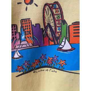 古着 ビンテージ 90s CHICAGO フラワー XL イエロー Tシャツの通販 by