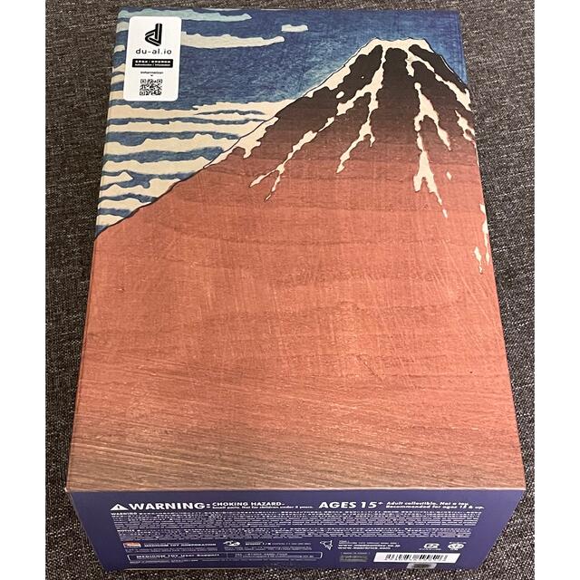 メディコムトイ ベアブリック 葛飾北斎 富嶽三十六景 凱風快晴 メディコムトイ ベアブリック 葛飾北斎 富嶽三十六景 凱風快晴