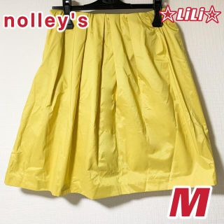 ノーリーズ(NOLLEY'S)の美品　nolley's スカート　ひざ丈　日本製(ひざ丈スカート)