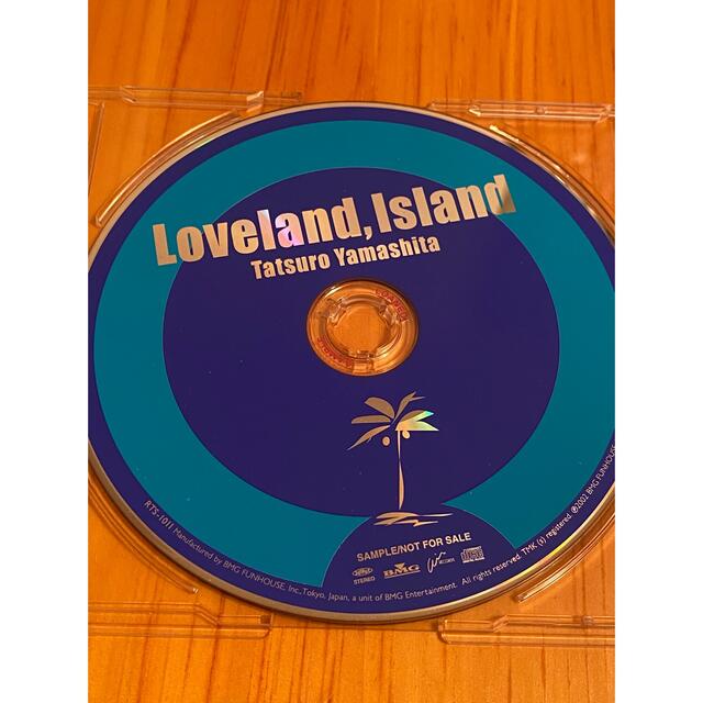 レア　山下達郎　 ラブランドアイランド　サンプルCD エンタメ/ホビーのCD(ポップス/ロック(邦楽))の商品写真