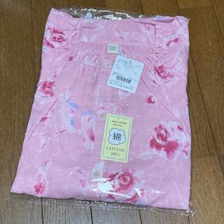 ナルエー(narue)の新品☆ナルエー ムーンタン かわいい半袖パジャマ  M〜Lサイズ☆花柄 ピンク(パジャマ)