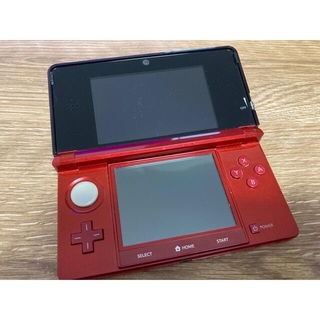 任天堂 - Nintendo 3DS 本体 フレアレッド+マリオカート7