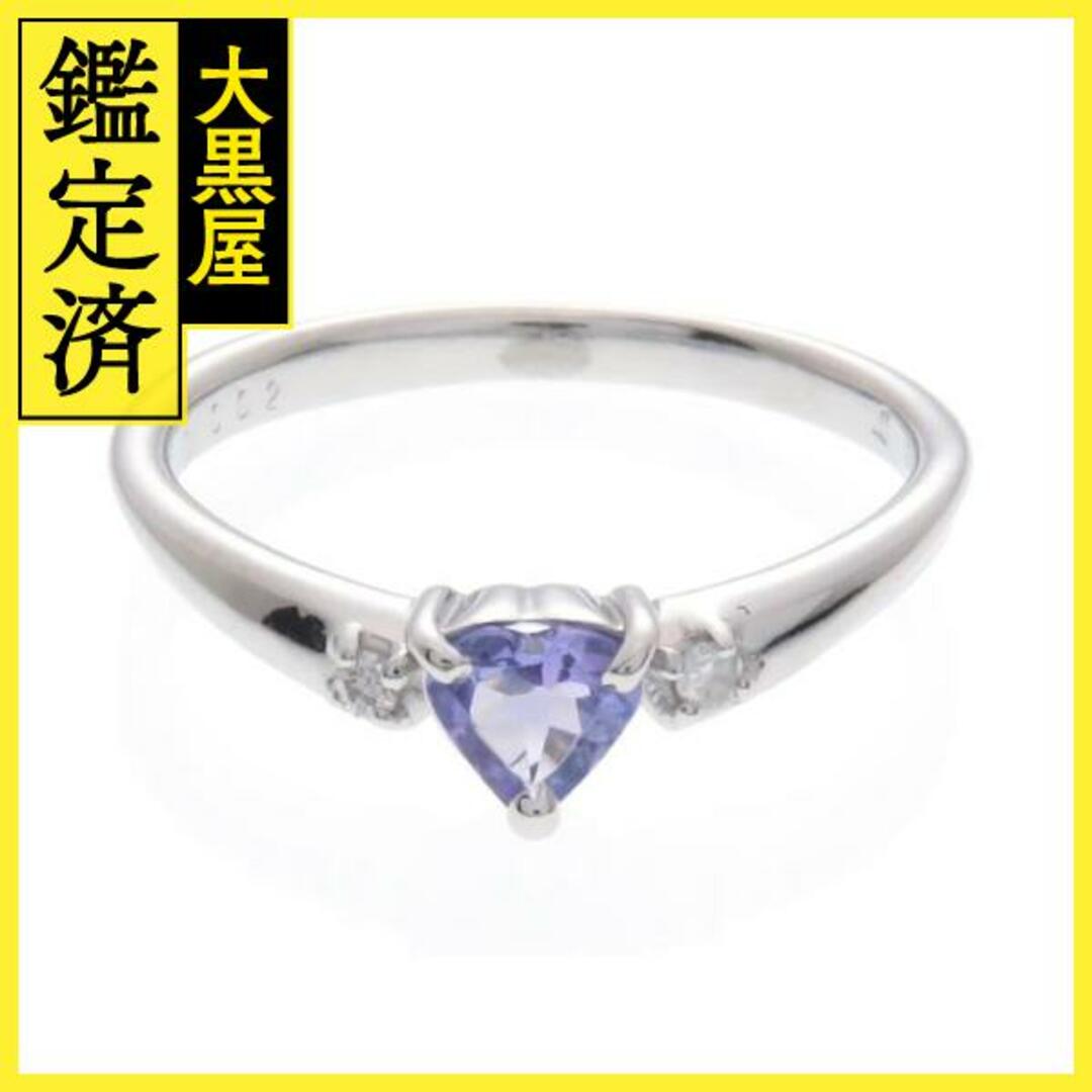 ノンブランド タンザナイト ダイヤモンド リング PT900 #6【472】 レディースのアクセサリー(リング(指輪))の商品写真