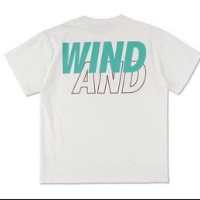 WIND AND SEA(ウィンダンシー)のM WIND AND SEA S/S T-shirt / White-Mint メンズのトップス(Tシャツ/カットソー(半袖/袖なし))の商品写真