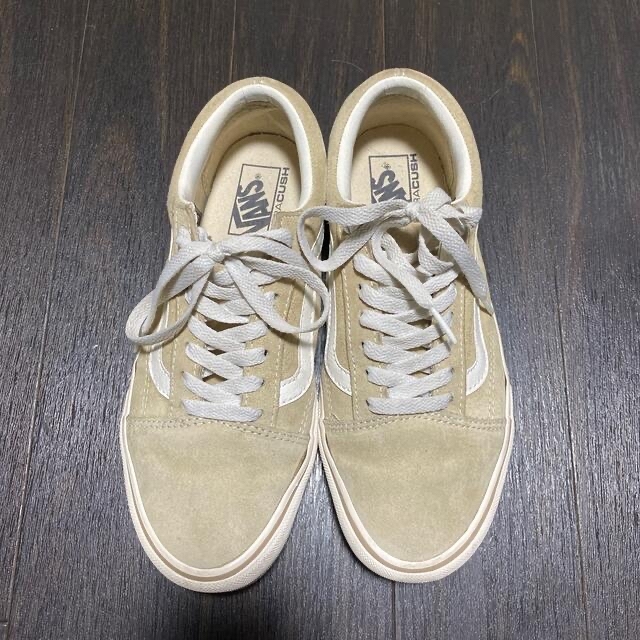 VANS 24.5cm ベージュ オールドスクール
