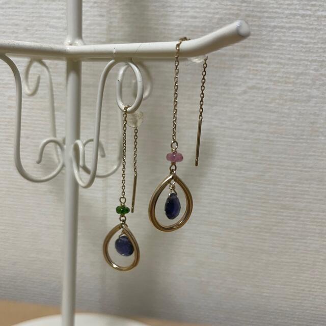 4℃(ヨンドシー)の4℃ 天然石ピアス レディースのアクセサリー(ピアス)の商品写真