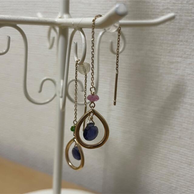 4℃(ヨンドシー)の4℃ 天然石ピアス レディースのアクセサリー(ピアス)の商品写真