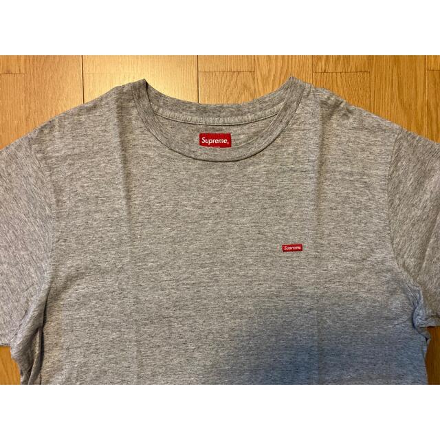 XL supreme small box Tシャツ グレー