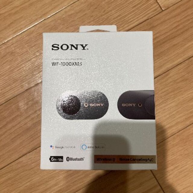 SONY - 【新品未使用品】SONY WF-1000XM3 Bluetooth イヤホン 黒