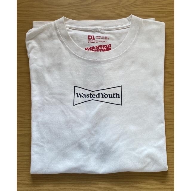 Wasted Youth フラワーロゴTシャツ XXLGirlsDon