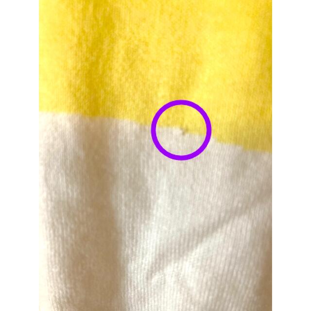 TSUMORI CHISATO(ツモリチサト)のツモリチサト サマーニット 黄色 キャット 綿100％ レディースのトップス(カットソー(半袖/袖なし))の商品写真