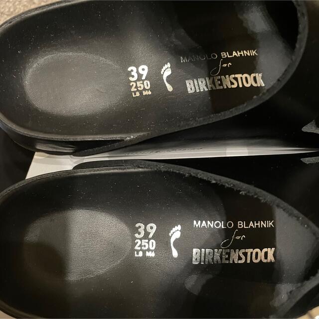 専用 MANOLO BLAHNIK BIRKENSTOCK コラボサンダル 39