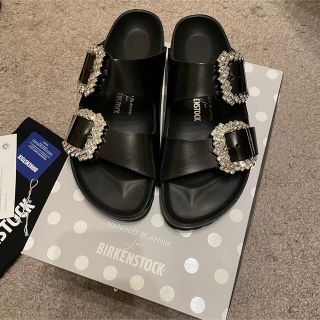 マノロブラニク(MANOLO BLAHNIK)の専用 MANOLO BLAHNIK BIRKENSTOCK コラボサンダル 39(サンダル)