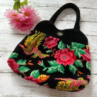 フェイラー(FEILER)の【美品】FEILER トートバッグ 鳳凰薔薇 変形型(トートバッグ)