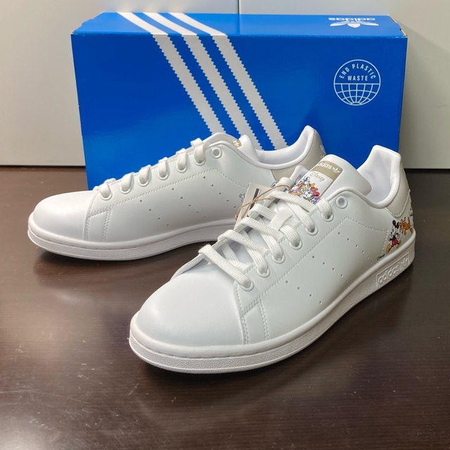 【新品27.5cm】adidas｜スタンスミス｜ディズニー｜ホワイト/グレー