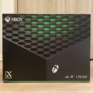 マイクロソフト(Microsoft)のXbox Series X【新品未開封】(家庭用ゲーム機本体)