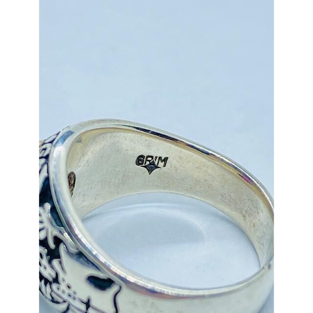 GRIM WORKS silver925 カレッジリング®️28