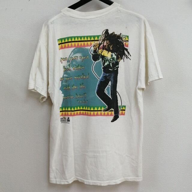 Tシャツ/カットソー(半袖/袖なし)vintage zion bob marley t-shirt a