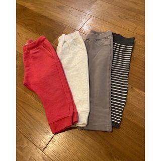 ユニクロ(UNIQLO)のユニクロ他　ベビー　パンツ　4本セット　80〜90cm(パンツ)